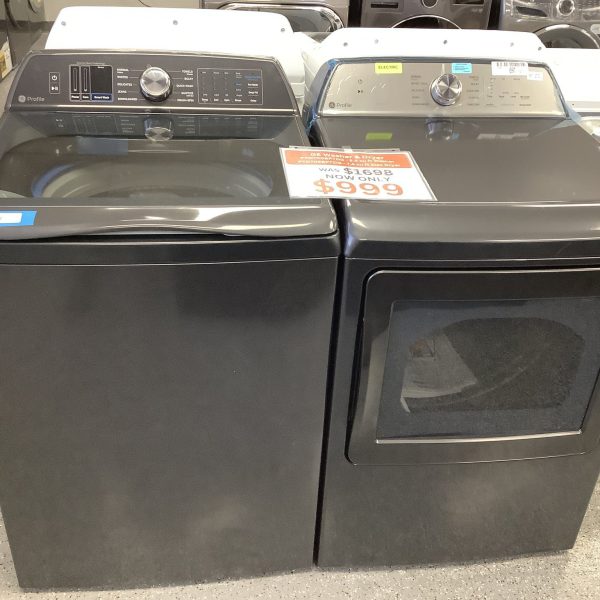 Samsung 5.5 Cu Ft Washer and 7.4 Cu Ft Gas Dryer Combo