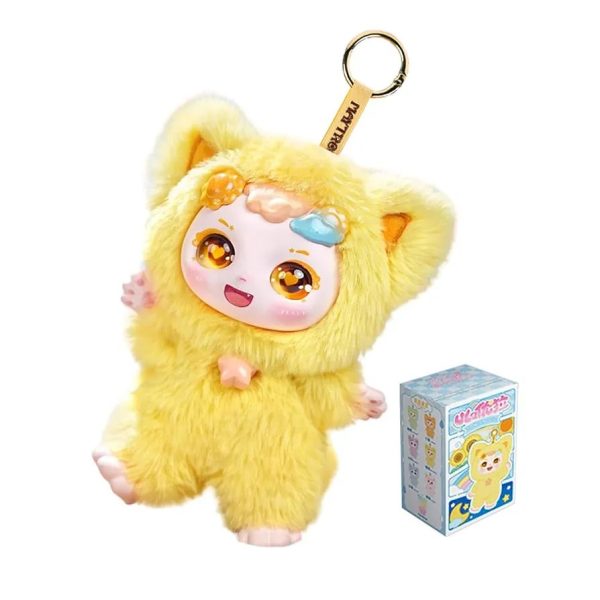 25 pieces of CALEMBOU Plush Doll Blind Box, Ula Weather Series Blind Boxes Stuffed Keychain, Kawaii 1 of 6 Possible Mystery Collectible Toys Cute Soft Animals Charm Birthday Gifts