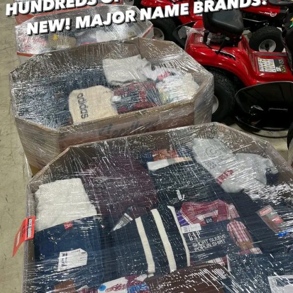 men’s and women’s clothing.